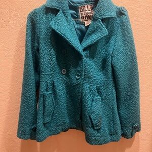 Billabong Women's Vibrant Blue Teddy Jacket